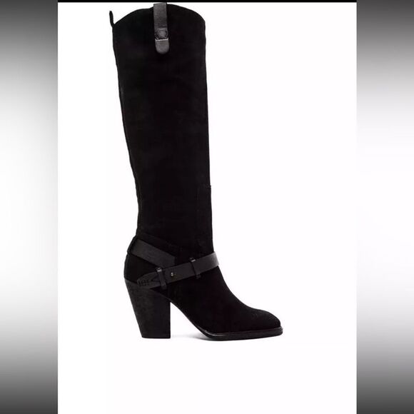 Dolce Vita Shoes - Dolce Vita | Womens Black Suede Hawthorn Boot | Size: 6.5 NEW